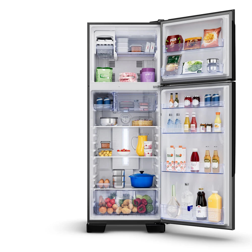 Geladeira Frost Free Inverter Midea MD-RT611EVDDX3 473L Preto Bivolt