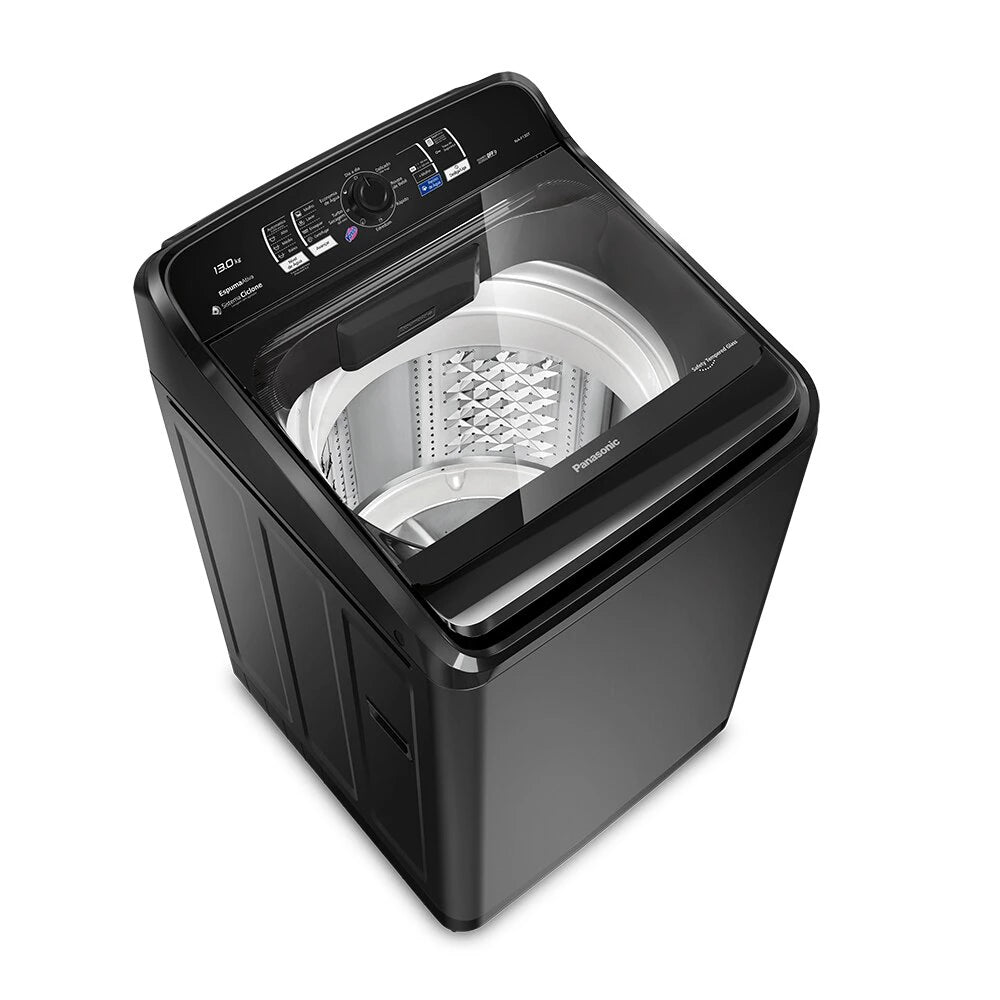 Máquina de Lavar Panasonic função Vanish 13kg Titânio - NA-F130B1T Titânio / 127v