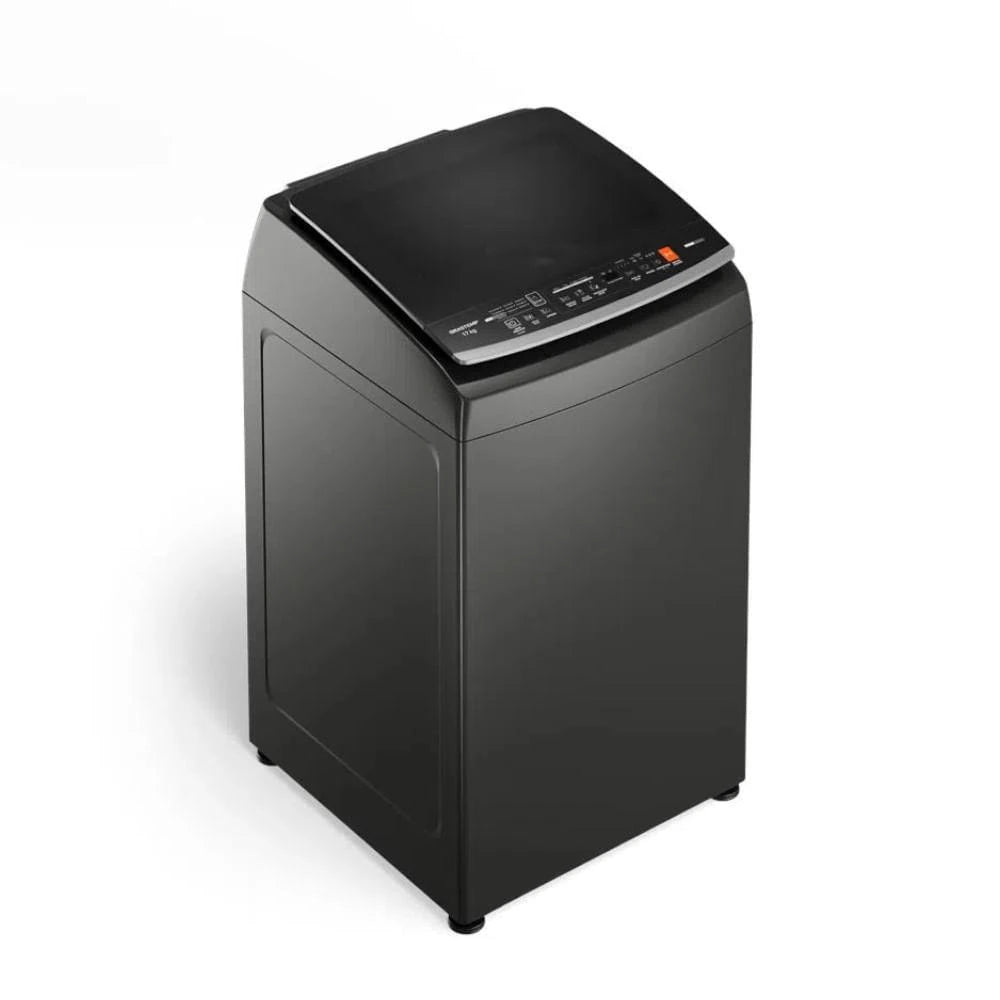 Máquina de Lavar Brastemp 17Kg Design Infinity Soft Close Cinza Platinum BW17LTA 127V