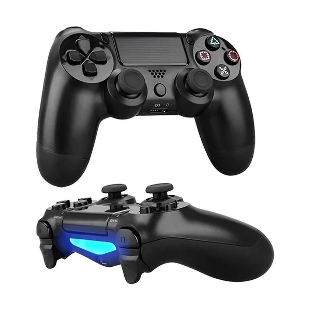 Manete Joystick Sem Fio Compátivel Com Playstation 4 Pc E Celular Botões Sensíveis De Alta Precisão