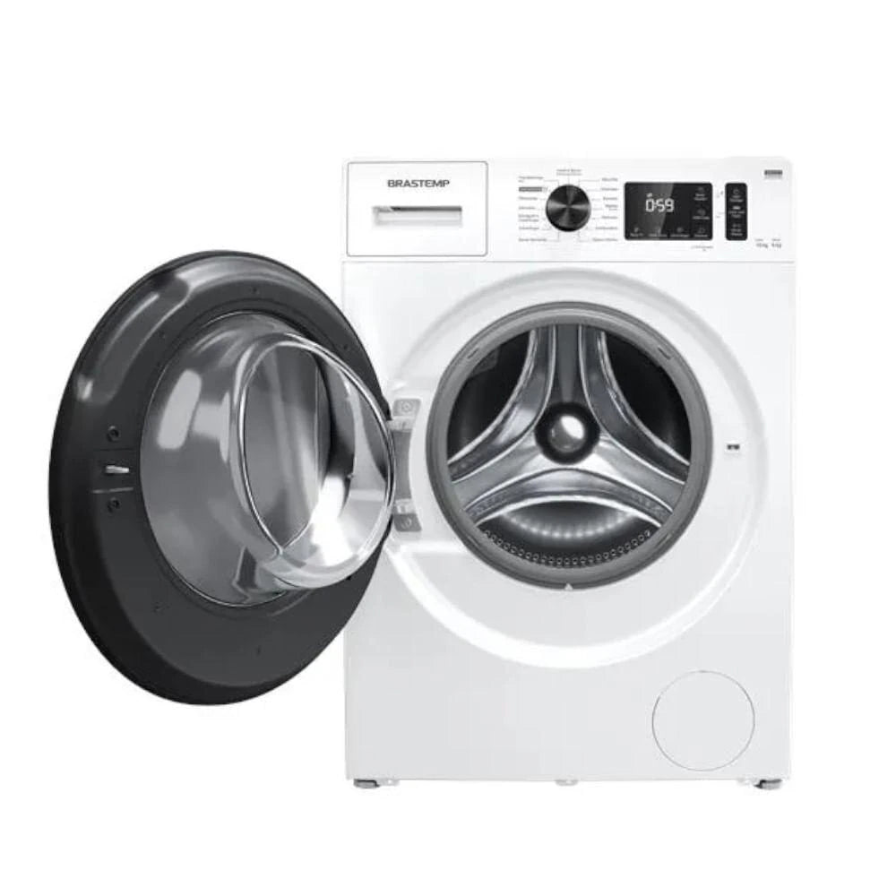 Lava e Seca Brastemp 10kg/6kg Smart Sensor Função Secagem Branca BNO10AB 127V